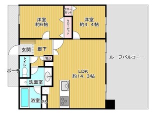 アルティスタ大阪城東の物件間取画像